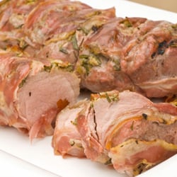 Pancetta-Wrapped Pork Tenderloin