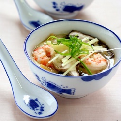Steamed Eggs with Prawns…