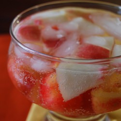 White Peach and Cherry Sangria