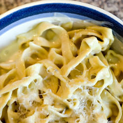 Fettucini with Gorgonzola Sauce