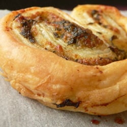 Palmiers with Wild Garlic
