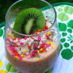 Mango Lassie Tapioca Pudding