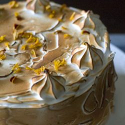 Lemon Meringue Cake