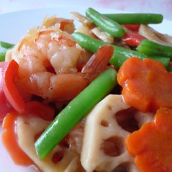 Lotus Roots with Vegetables