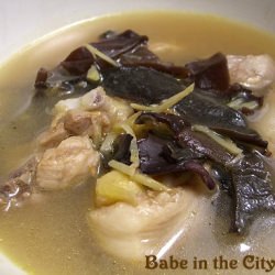 Chicken and Black Fungus Soup