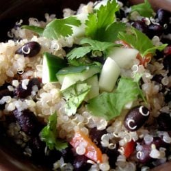 Black Bean Quinoa Salad