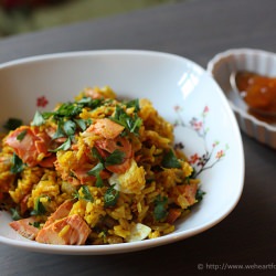 Poached Salmon Kedgeree