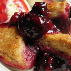Cherry Lime Cobbler