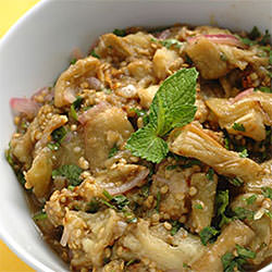 Herbed Eggplant Compote