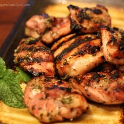 Grilled Mint Chicken