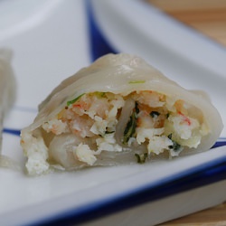 Steamed Rice Paper Rolls