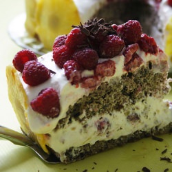 Raspberry & Pineapple Cake