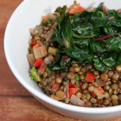 Warm Lentil Salad