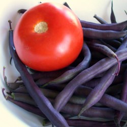 Purple Bean and Tomato