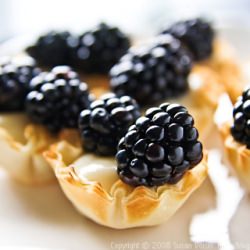 Blackberry-Lime Tartlets