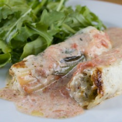 Cauliflower and Broccoli Cannelloni