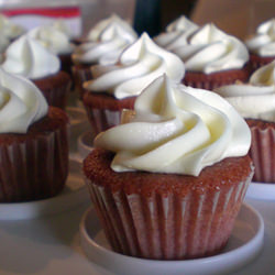 Mini Red Velvet Cupcakes