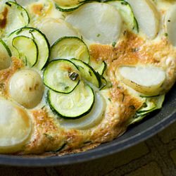Potato, Courgette & Tarragon Tortilla