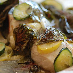 Halibut In Parchment
