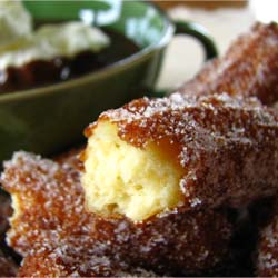 Churros with Chocolate Sauce