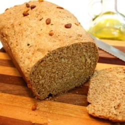 Mediterranean Sprouted Quinoa Bread