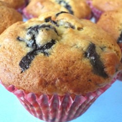 Blueberry Banana Muffins