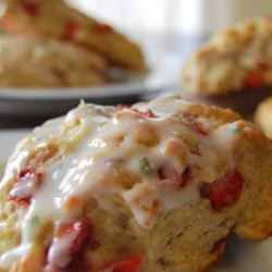 Strawberry Scones