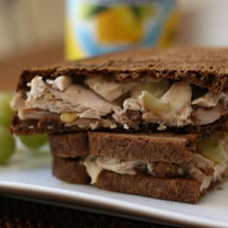 Chicken Grape Salad Panini