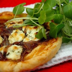 Goat Cheese and Onion Tart
