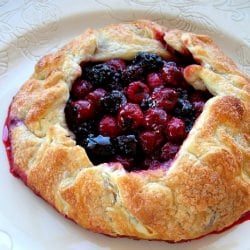 Raspberry and Blackberry Galatte