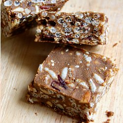 Peanut Butter Puffed Rice Squares