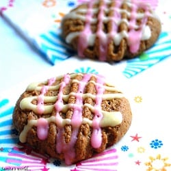 Iced, Orange Cookies