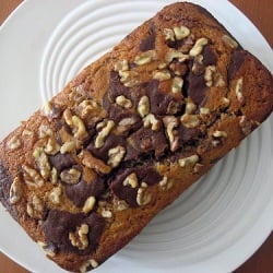 Marbled Banana Loaf