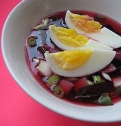 Russian Cold Beet Soup