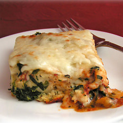 Vegetarian Lasagna with Okara Pasta