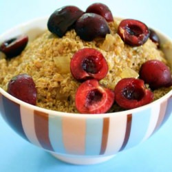Breakfast Borne of Extra Quinoa Sprouts