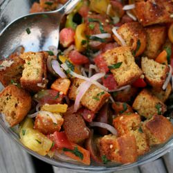 Cornbread Panzanella