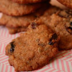 Brown Rice Cranberry Cookies