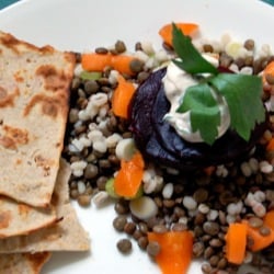 Apricot and Lentil Salad