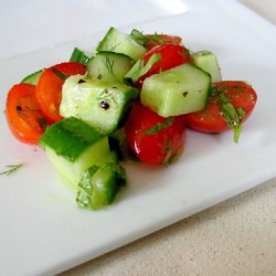 Cucumber and Tomato Salad