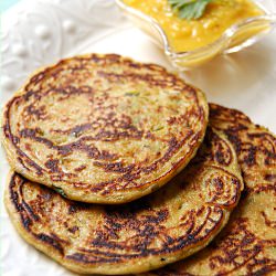 Avocado and Carrot Pancakes