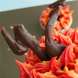 Ring of Fire Cupcakes