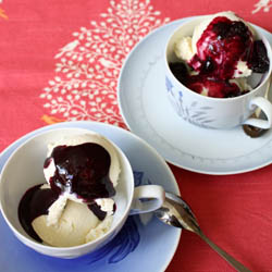 Blueberry-ginger sauce