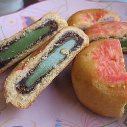 Wood Log Cake-Biscuits
