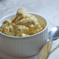 Delicious Nougat Ice Cream