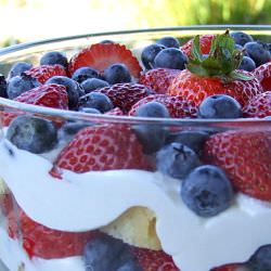 Layered Berry Trifle