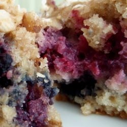 Blackberry Breakfast Cake
