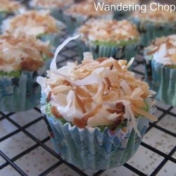 Pandan Mini Cupcakes