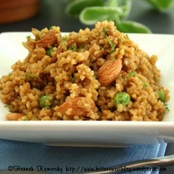 Miso Bulgur Pilaf