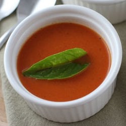 Roasted Tomato Curry Soup
